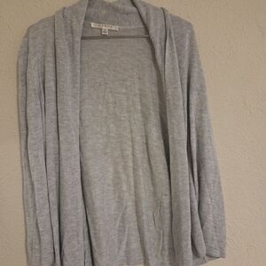 Cyrus Light Gray Cardigan Sweater